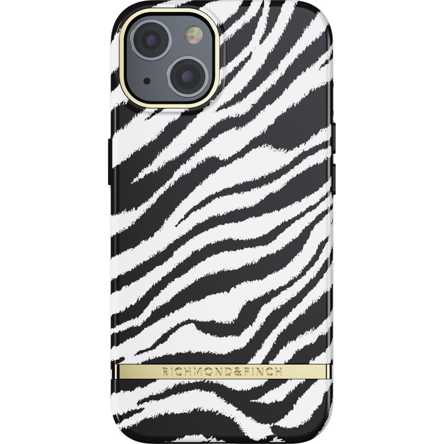Bild von Richmond & Finch Zebra (Apple iPhone 13), Smartphone Hülle, Schwarz