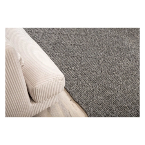 Bild von ebuy24 Teppich Cloudy 230x160 cm Wolle grau – Eleganz für Ihr Zuhause