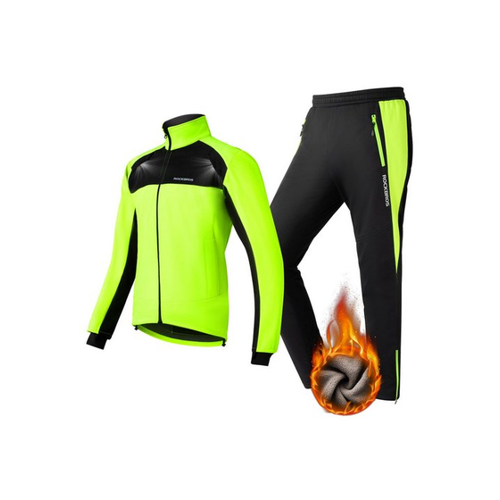Bild von ROCKBROS Fahrradjacke und Hose Set – Der ideale Begleiter für Outdoor-Aktivitäten