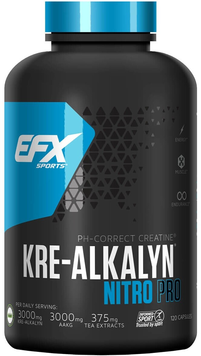 Bild von EFX Kre-Alkalyn Nitro Pro 120 Kapseln