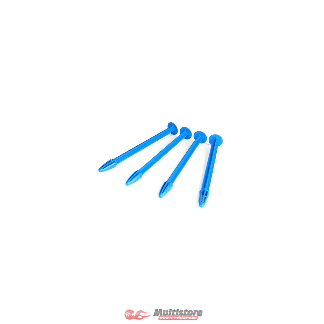 Bild von DE Racing Buggy Tire Spikes (blue/4pcs) / DER-TSB-B