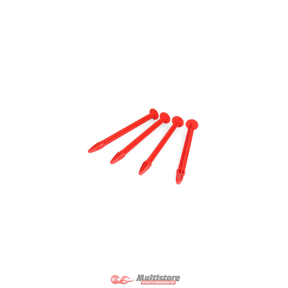 Bild von DE Racing Buggy Tire Spikes (red/4pcs) / DER-TSB-R
