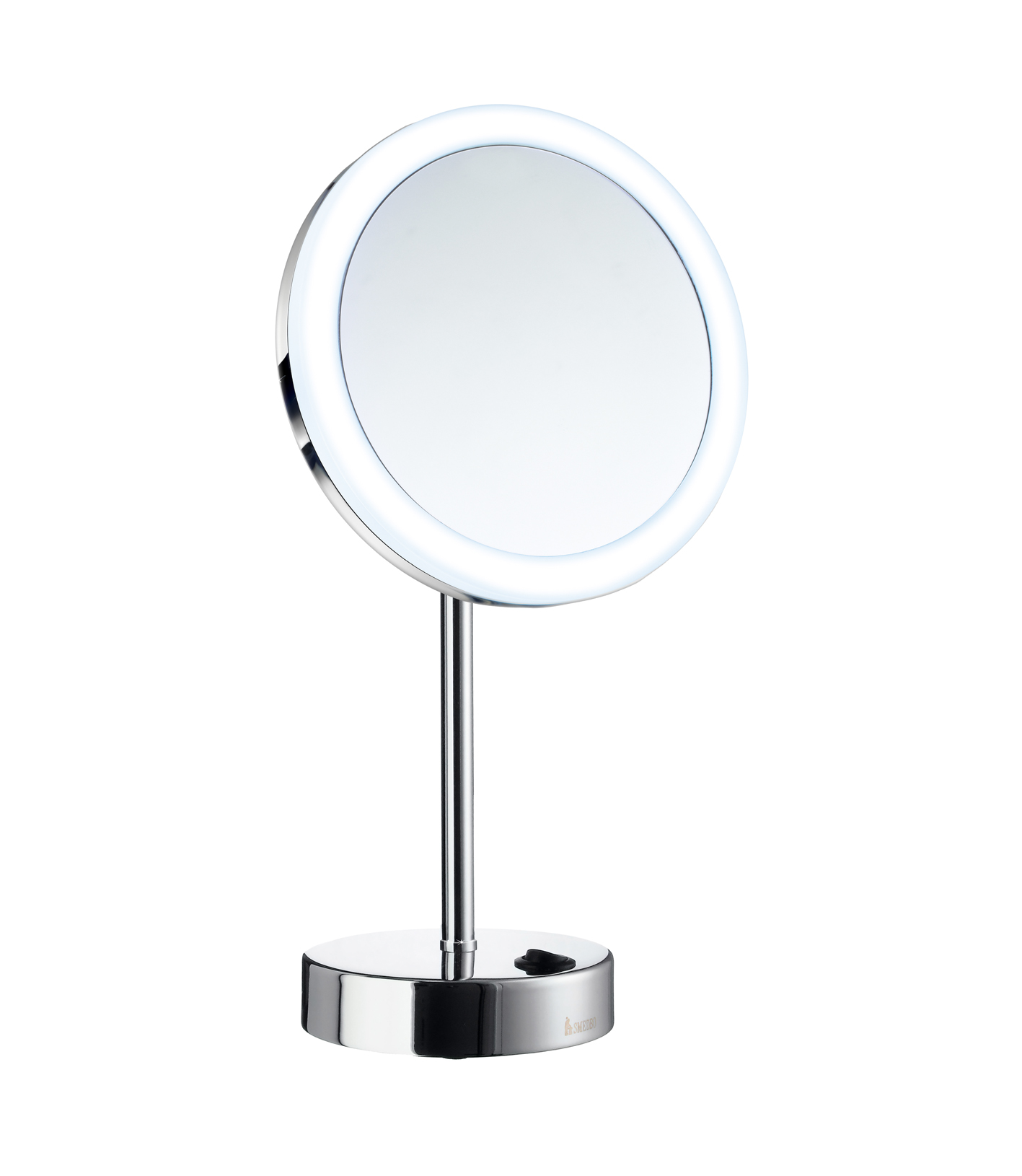 Bild von Smedbo Outline Kosmetikspiegel mit Dual LED - PMMA rund chrom FK484EP