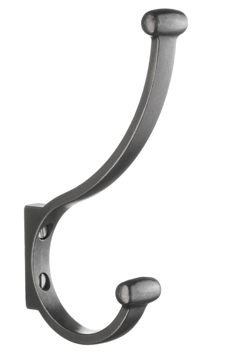 Bild von Smedbo Classic Garderobenhaken schwarz rustikal BG1041