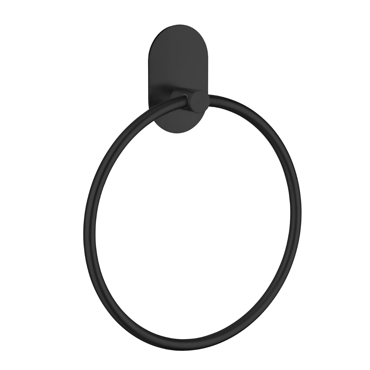 Bild von Smedbo Design Handtuchring Edelstahl schwarz BB1028