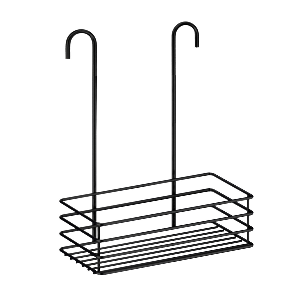 Bild von Smedbo Design Duschkorb für Duscharmaturen Edelstahl schwarz BB1217