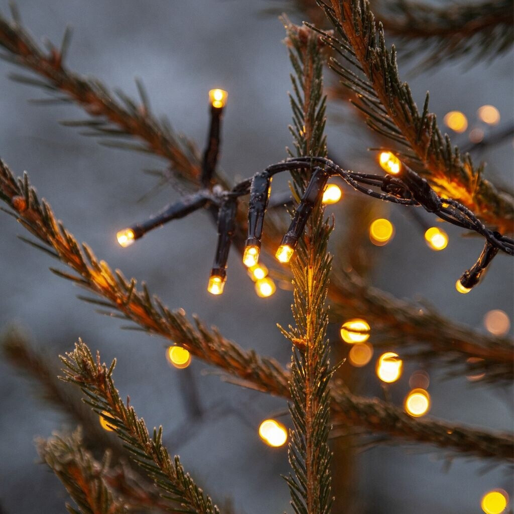 Bild von Star Trading 594-16-1 LED Lichterkette außen 3,5m 180 LED golden-warmweiß schwarzes Kabel