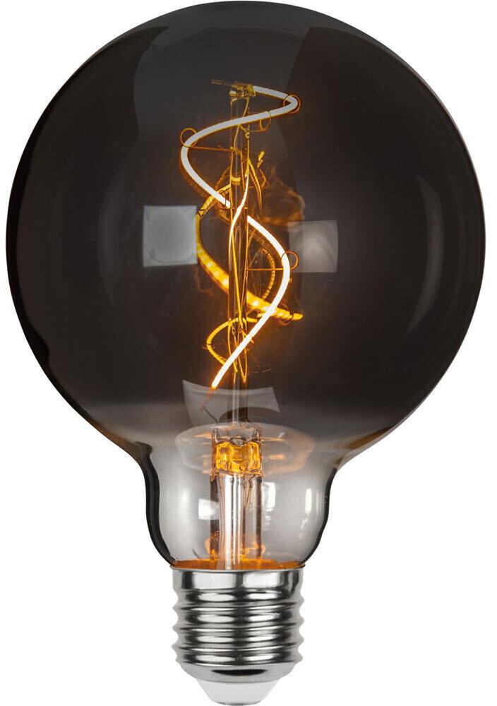 Bild von Star Trading LED Leuchtmittel E27 Globe - G95 Grace 3W 60lm IP44 schwarz