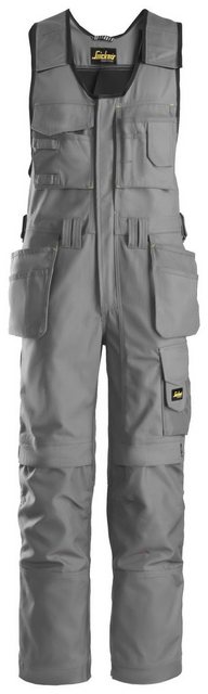 Bild von Snickers Canvas Kombi-Hose m. Holstertaschen EN 14404 Grau