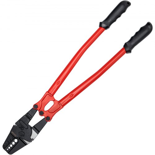 Bild von VEVOR Crimp-Werkzeug 60,96 cm Crimpzange Crimpzange 1/16 3/32 1/8 5/32 3/16 Zoll 2-in-1-Werkzeug Crimphand Kabelschuhe Quetschzange aus Legierter
