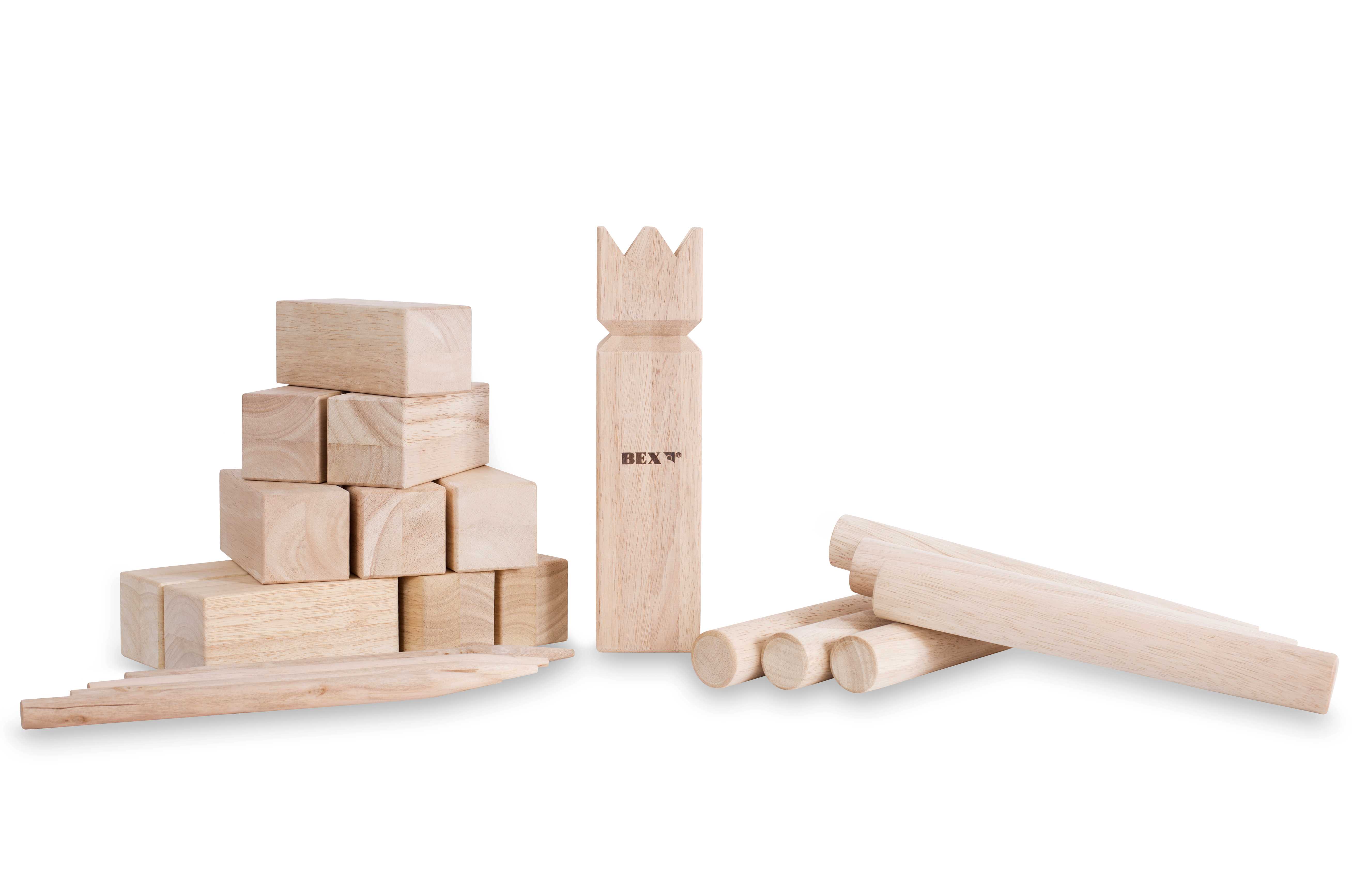 Bild von Bex Original Wikingerschach Kubb