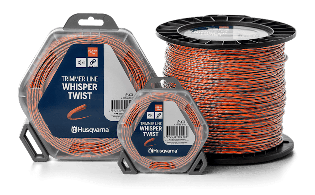 Bild von Husqvarna Trimmerfaden Whisper-Twist 112 m 2,0 mm