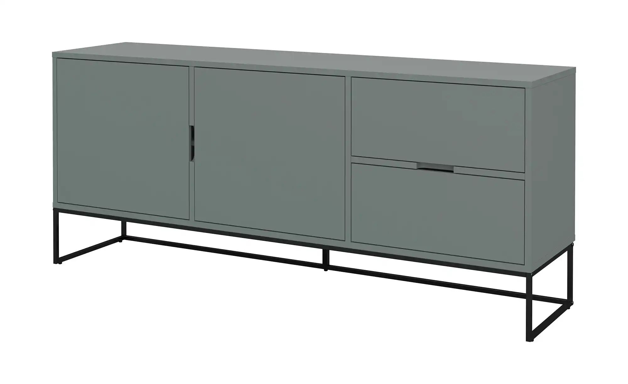 Bild von Sideboard ¦ grün ¦ Maße (cm): B: 176 H: 76 T: 43 Kommoden & Sideboards > Sideboards - Möbel Kraft