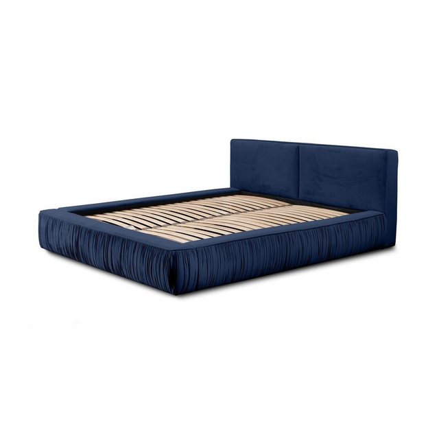 Bild von Fun Möbel Polsterbett Doppelbett LEXIE in Stoff Riviera (inkl. Lattenrost, mit oder ohne Matratze), inkl. Bettkasten