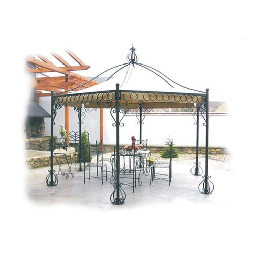 Bild von Moebelfaktor Pavillon Athen – Robuster Gartenpavillon aus Eisen