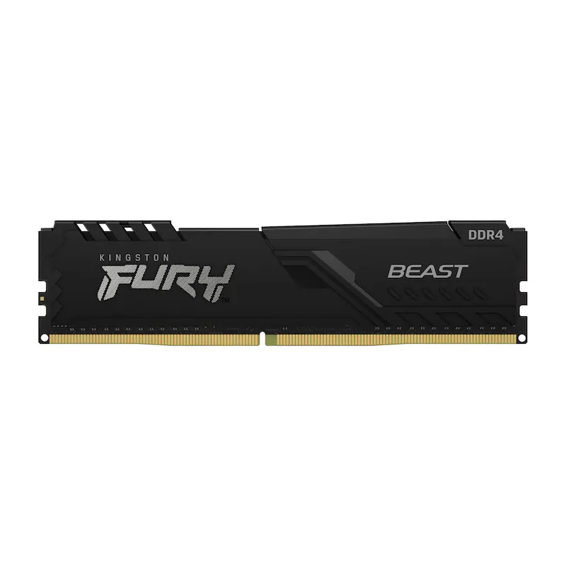 Bild von Kingston FURY Beast DDR4-3200 - 4GB - CL16 - Single Channel (1 pcs) - Intel XMP - Schwarz
