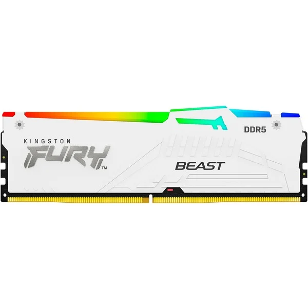 Bild von Kingston 16GB DDR5 6000MT/S CL30 DIMM (1 x 16GB, 6000 MHz, DDR5-RAM, DIMM), RAM, Weiss