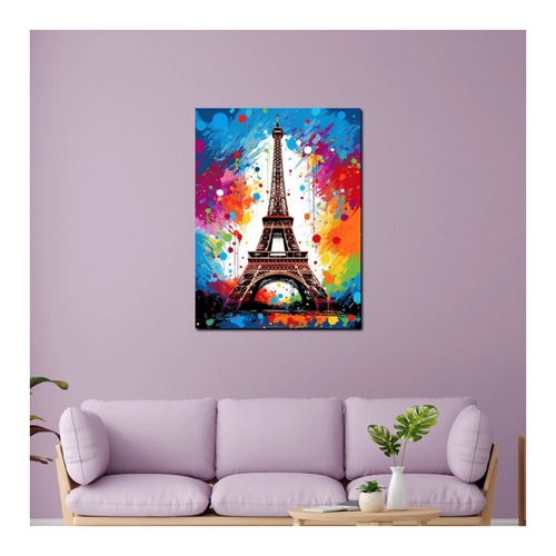 Bild von Leinwandbild Eiffelturm Paris – ARTEDinoi, Modellnummer Ad-Eiffel04_100x75x2_LW_DE