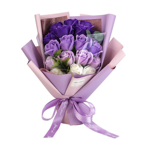 Bild von Kunstblume Rosenstrauß Seife - Ein besonderes Geschenk für jeden Anlass