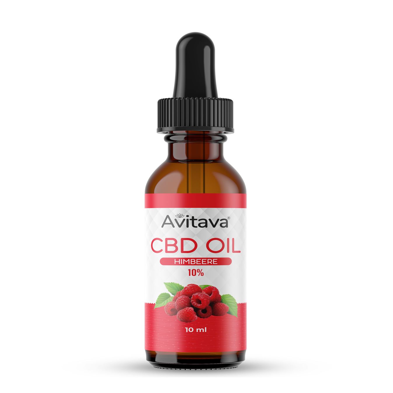 Bild von Avitava CBD Öl Himbeere im Vollspektrum 10%
