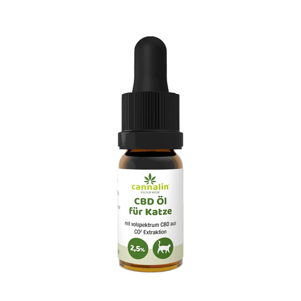 Bild von Cannalin - CBD Öl für Katze mit Lachsöl - 2.5%