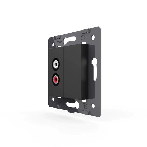 Bild von 1-faches Audio-Modul schwarz VL-C7-1AD-12 LIVOLO