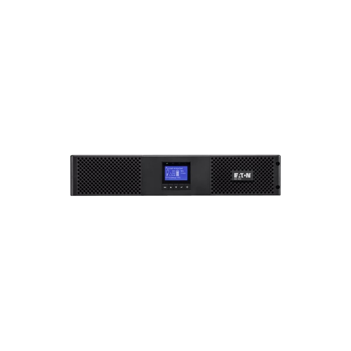 Bild von Eaton 9SX 9SX1000IR - USV (Rack - einbaufähig) - Wechselstrom 200/208/220/230/240 V - 900 Watt - 1000 VA - RS-232, USB - Ausgangsanschlüsse: 6 - PFC - 2U - 48.3 cm (19)
