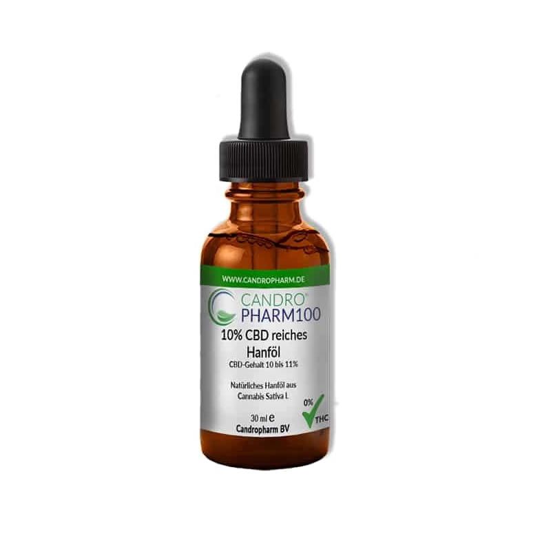 Bild von Candropharm100 10% CBD reiches Hanföl