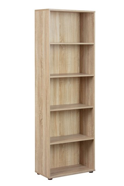 Bild von ebuy24 Regal Parim Regal 5 Fächer Sonoma Eiche Dekor., 1-tlg.