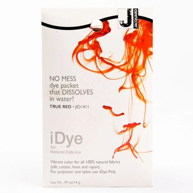 Bild von Jacquard Textilfarbe iDye Natural, Färbemittel für Naturgewebe, 14g