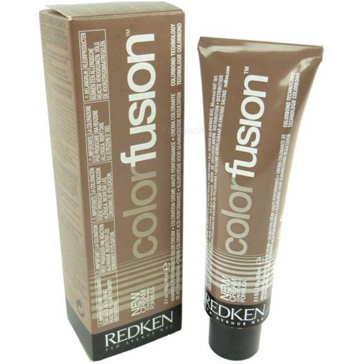 Bild von Redken Color Fusion   Creme Haarfarbe Coloration 60ml - # 4Ab ash/blue