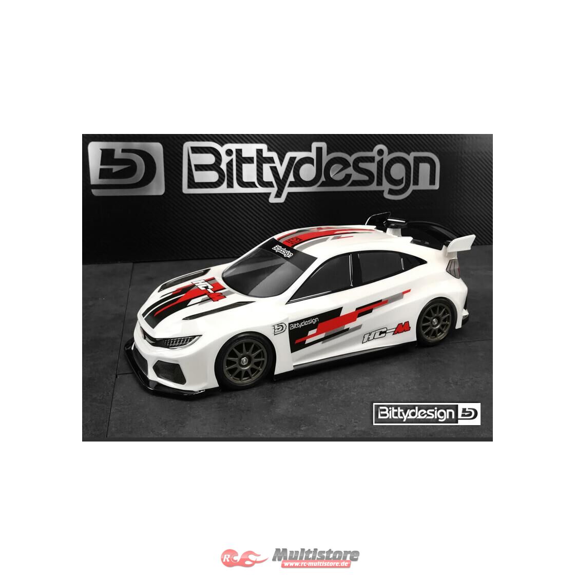 Bild von Bittydesign HC-M 1/10 clear body for M-chassis 210-225mm wheelbase / BDFWD-HCM