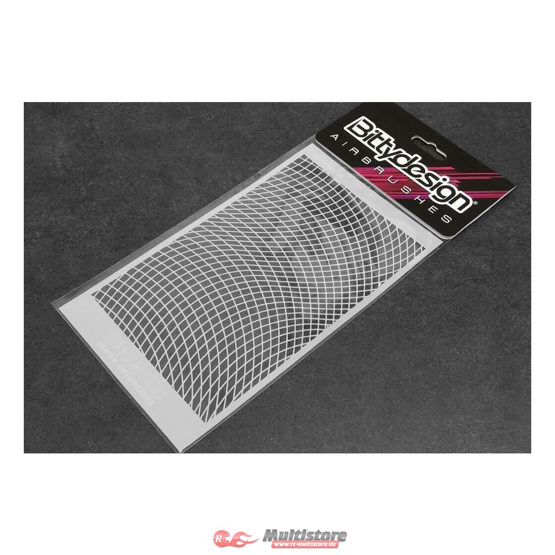 Bild von Bittydesign Vinyl Stencil - Wave Mesh / BDSTC-015