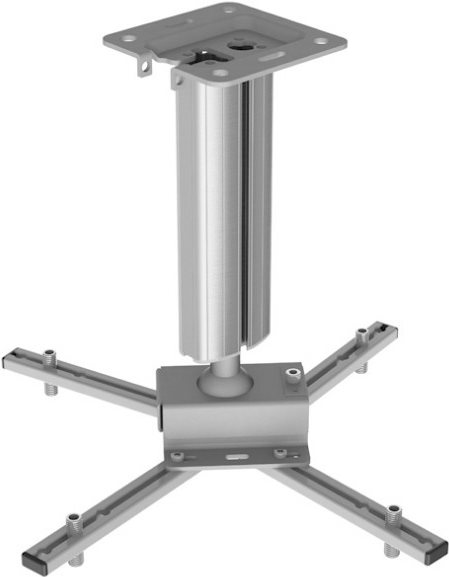 Bild von Kindermann Premium 30 - Klammer - für Projektor - Aluminium - weiß, RAL 9003 - Deckenmontage