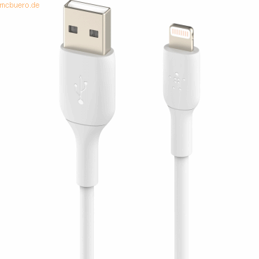 Bild von Belkin Lightning Lade/Sync Kabel PVC mfi zertifiziert 3m Smartphone-Kabel, USB Typ A, Lightning (300 cm)