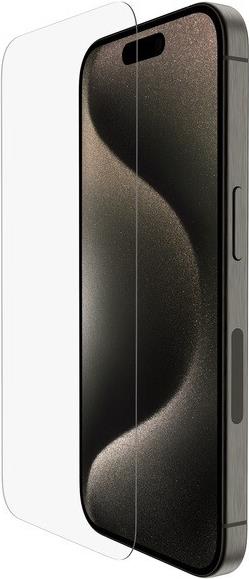Bild von Belkin - Bildschirmschutz für Handy - gehärtetes Glas, behandelt - Glas - für Apple iPhone 15 Pro (OVA137ZZ)