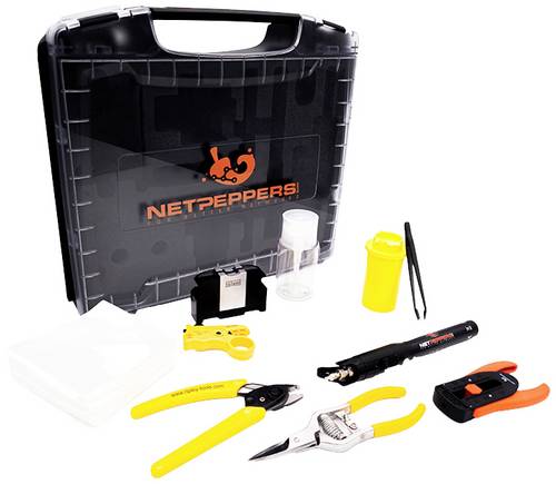 Bild von NetPeppers NP-FIBER-KIT212 LWL-Werkzeugkoffer 1St.
