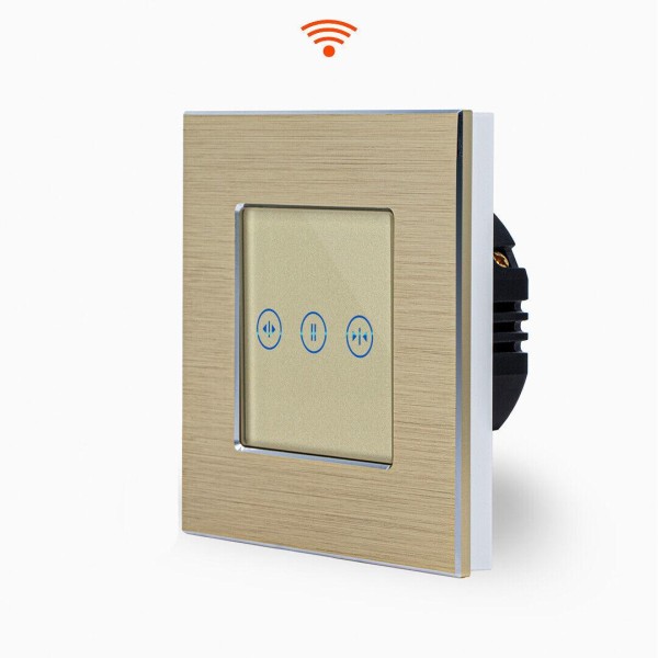 Bild von Alu WLAN Rollladenschalter Touch Gold POINT