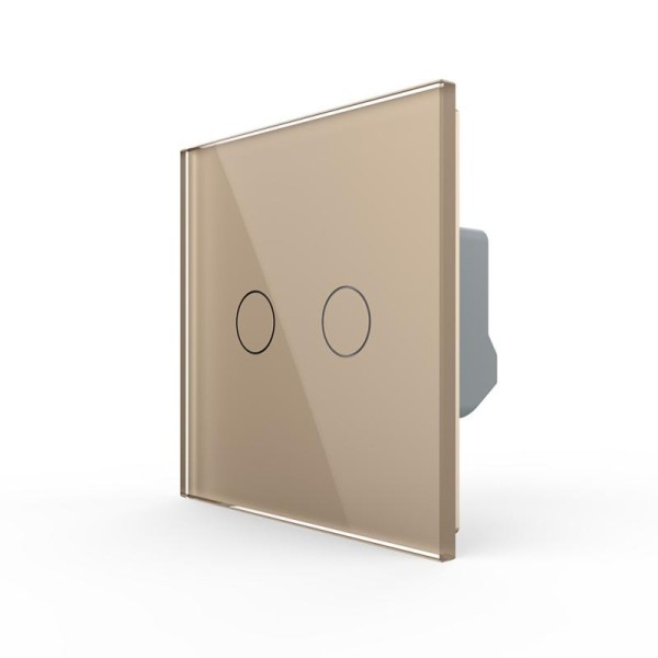Bild von Rolladenschalter VL-C702WR-13 Gold LIVOLO Funk