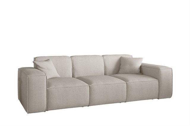 Bild von Fun Möbel 3-Sitzer Sofa Designersofa CELES PREMIUM in Stoff Scala, Auch als Set erhältlich