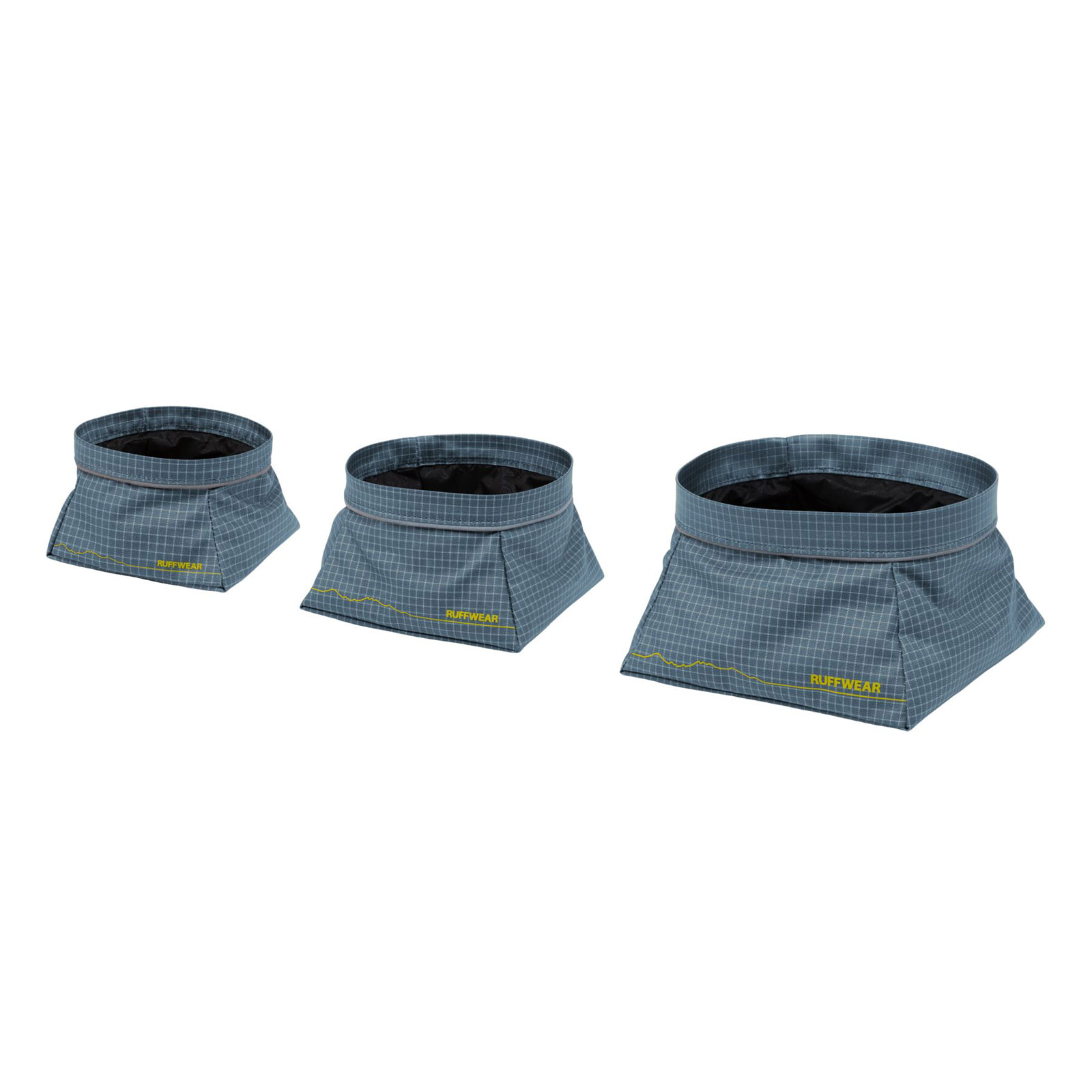 Bild von RUFFWEAR Great Basin Hundenapf, Leichter, zusammenfaltbarer Reise-Hundenapf für Futter und Wasser, Größe: Medium, 1 L, Slate Blue