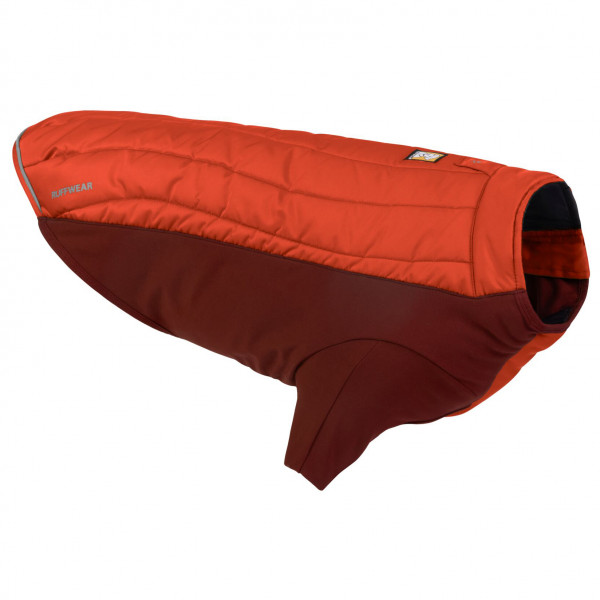 Bild von RUFFWEAR Powder Hound Isolierte Hundejacke, Wetter- und wasserabweisend, kaltes Wetter, Hundemantel mit Fleecefutter, Premium Wintermantel Schneeanzug für Hunde, Persimmon Orange – XX-Small