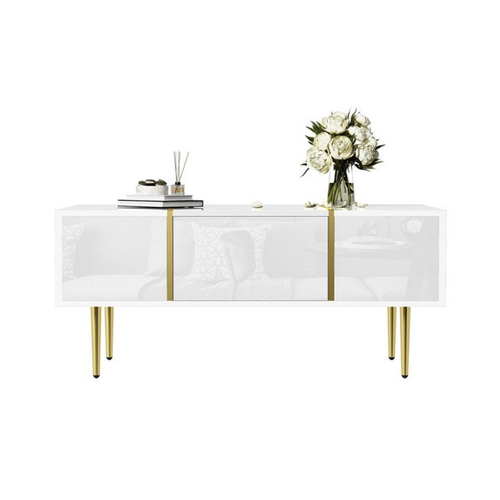 Bild von Eleganter Hochglanz-Couchtisch für stilvolle Wohnzimmer