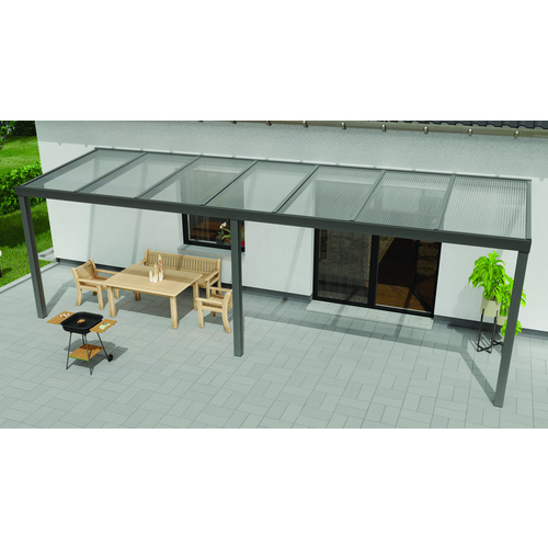 Bild von GARDENDREAMS Terrassenüberdachung »Expert«, BxT: 500 x 350 cm, anthrazit / RAL7016 - grau