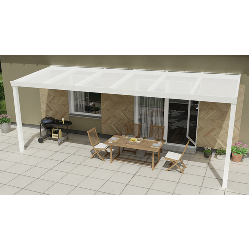 Bild von GARDENDREAMS Terrassenüberdachung »Expert«, BxT: 600 x 350 cm, weiß / RAL9016 - weiss