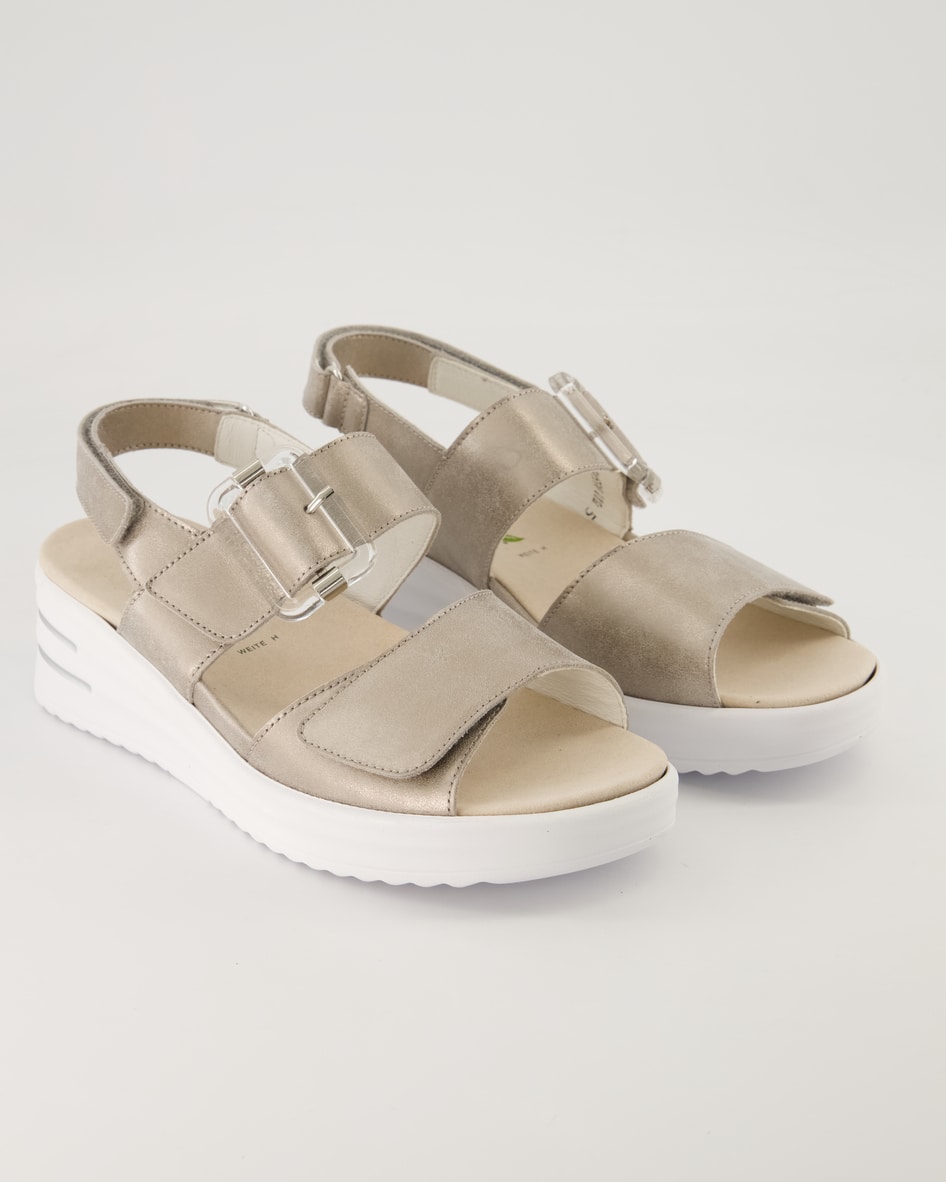 Bild von Waldläufer Schuhe - H-Dina Veloursleder (Beige, Gr. 41½)