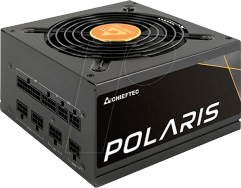 Bild von Chieftec Polaris Series 650W - Stromversorgung (intern) - ATX12V 2.4/ EPS12V - 80 PLUS Gold - Wechselstrom 100-240 V - 650 Watt - aktive PFC (PPS-650FC)