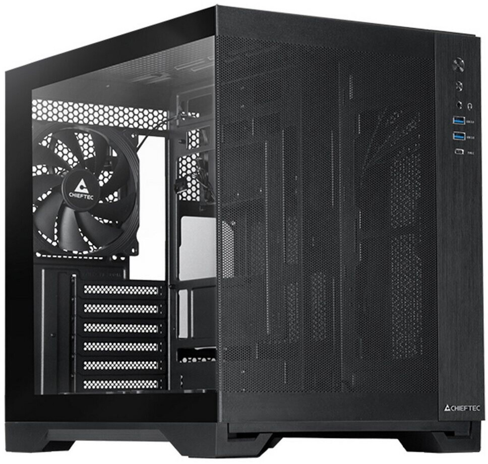 Bild von Chieftec PC-Gehäuse Chieftec Visio Air GM-30B-M-OP, Tower-Gehäuse