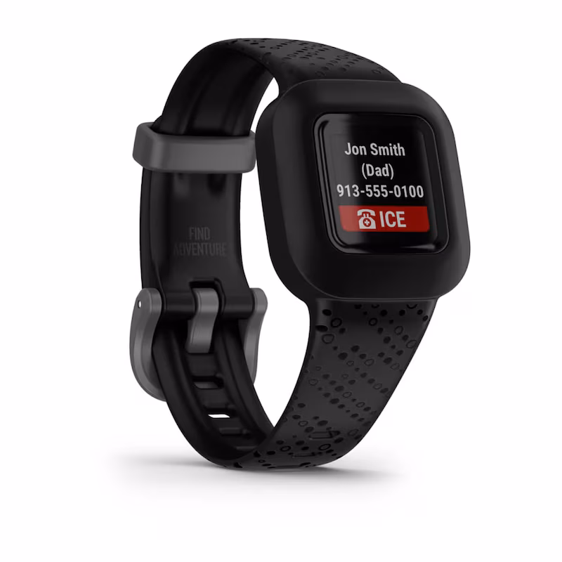 Bild von Garmin Vivofit Jr. 3, 010-02441-03, Aktivitäts-Trackerarmband, MIP, Schwarz