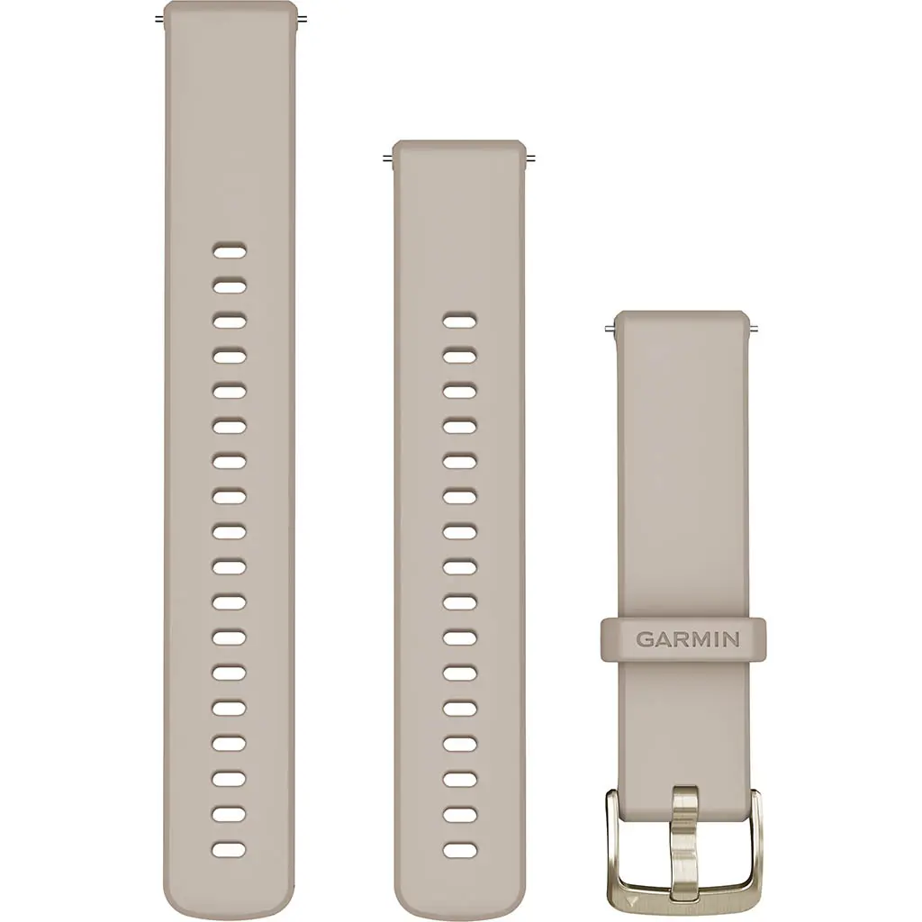 Bild von Garmin watch strap Venu 3S, french gray (18 mm, Silikon, Garmin Venu 3S), Uhrenarmband, Grau